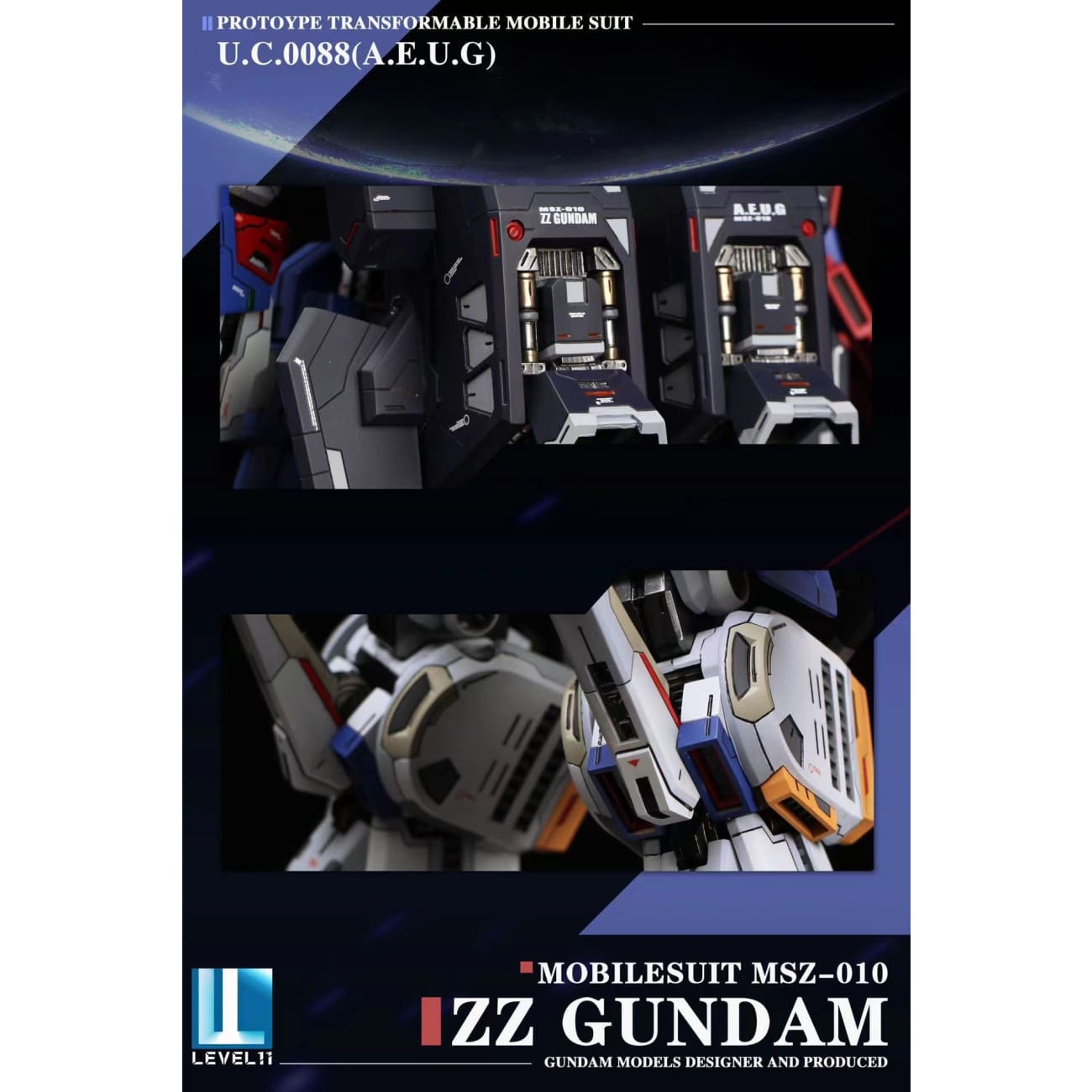 LEVEL11 Studio - MSZ-010 ΖΖ Gundam [2 Variants]
