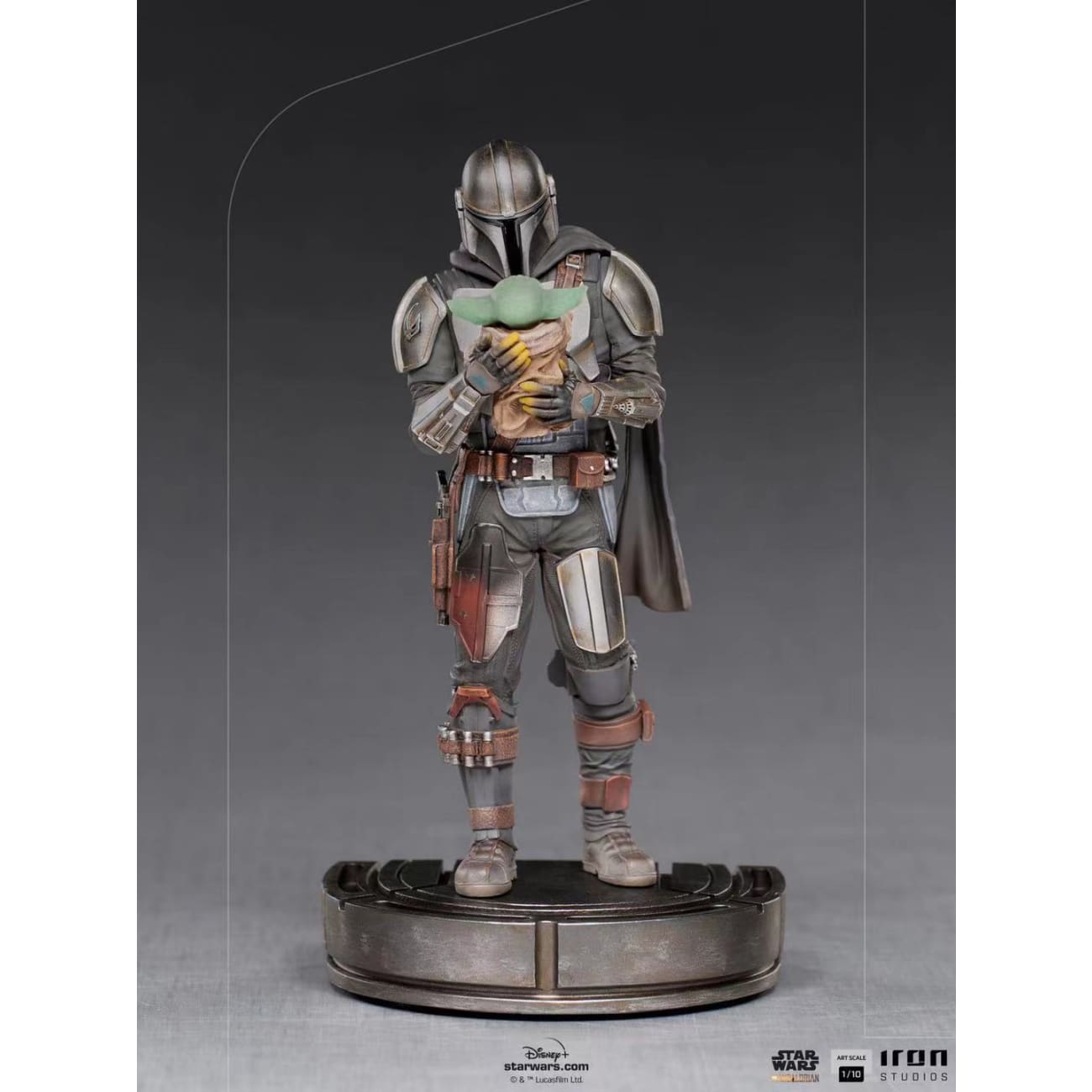 [License] Iron Studios - The Mandalorian and Grogu Art 