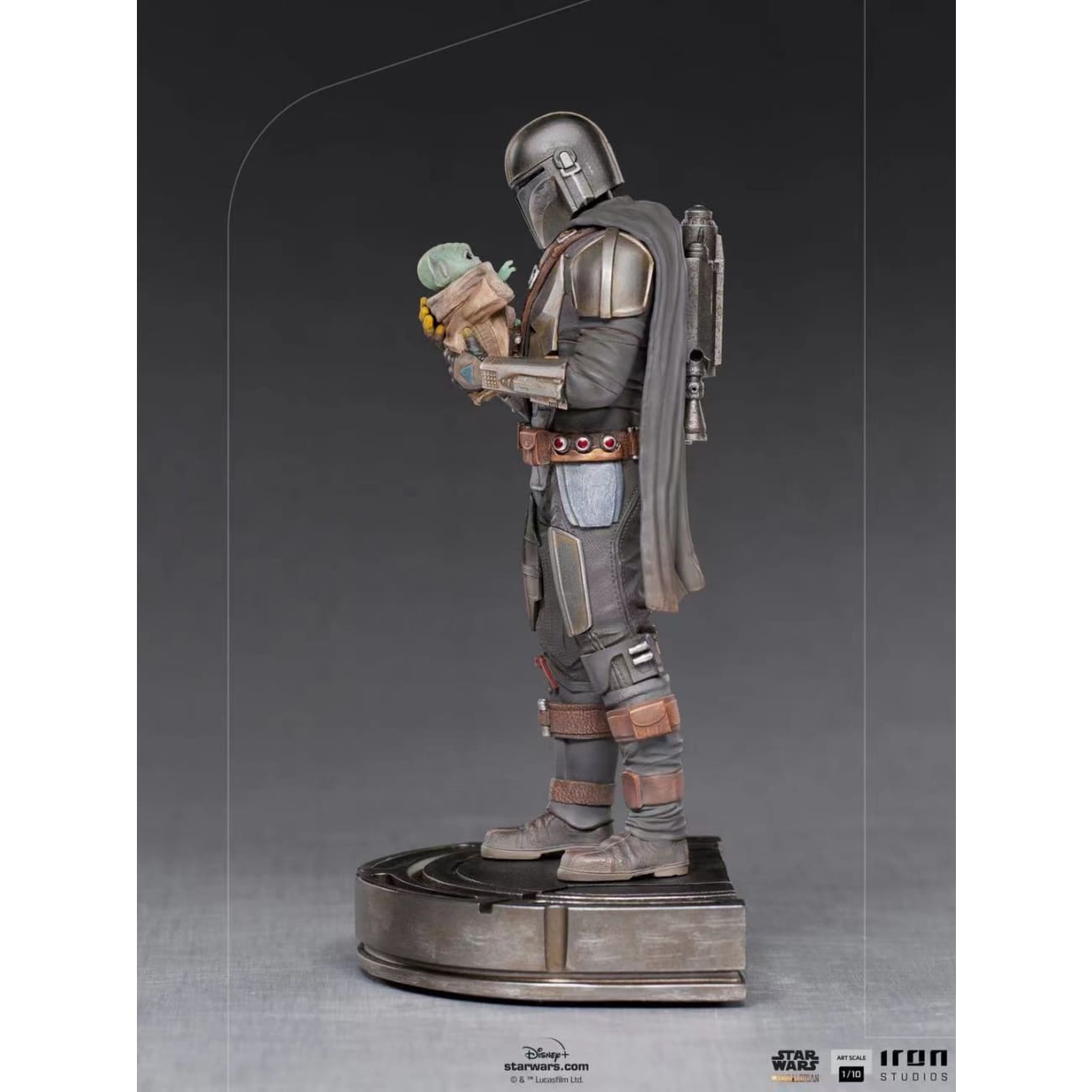 [License] Iron Studios - The Mandalorian and Grogu Art 