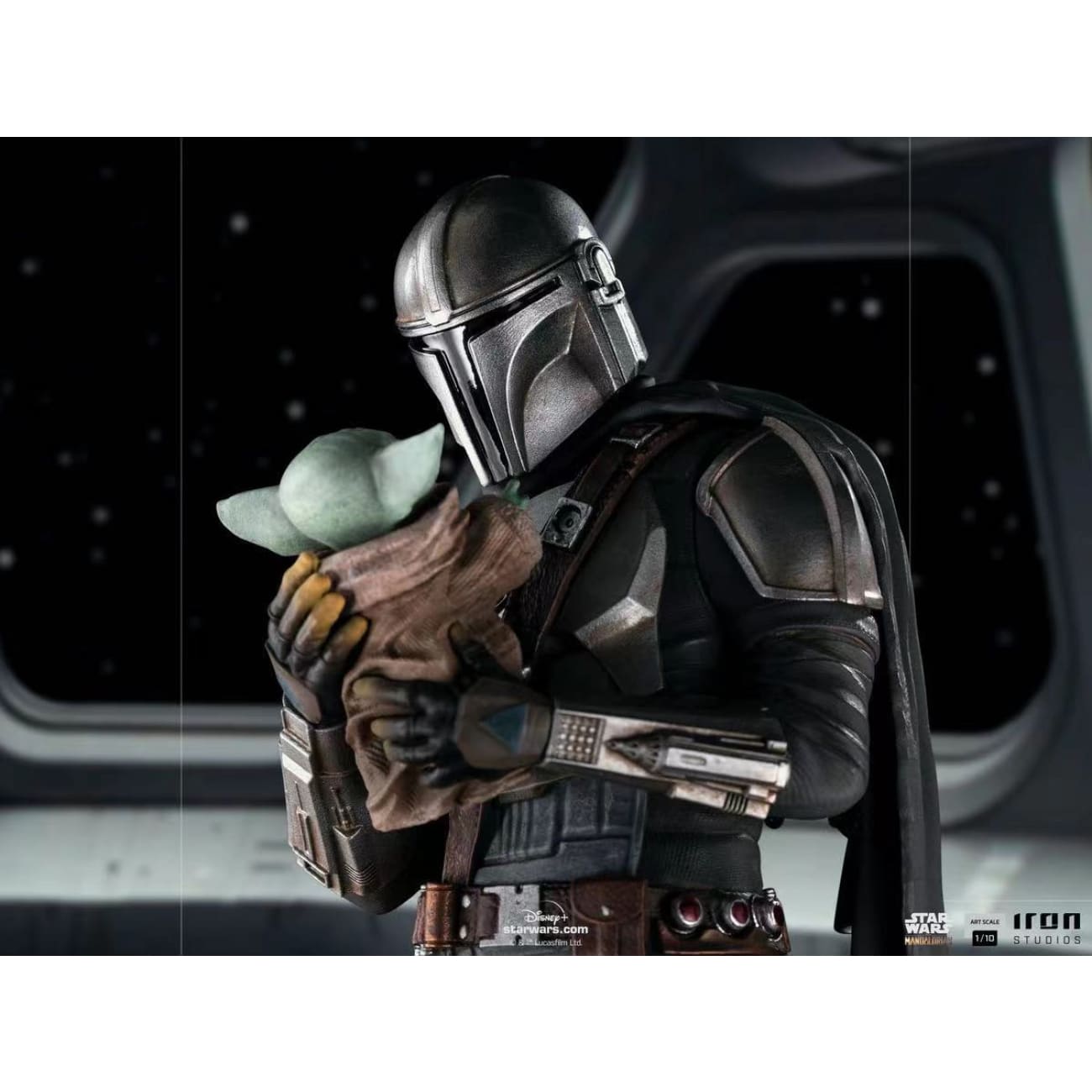 [License] Iron Studios - The Mandalorian and Grogu Art 