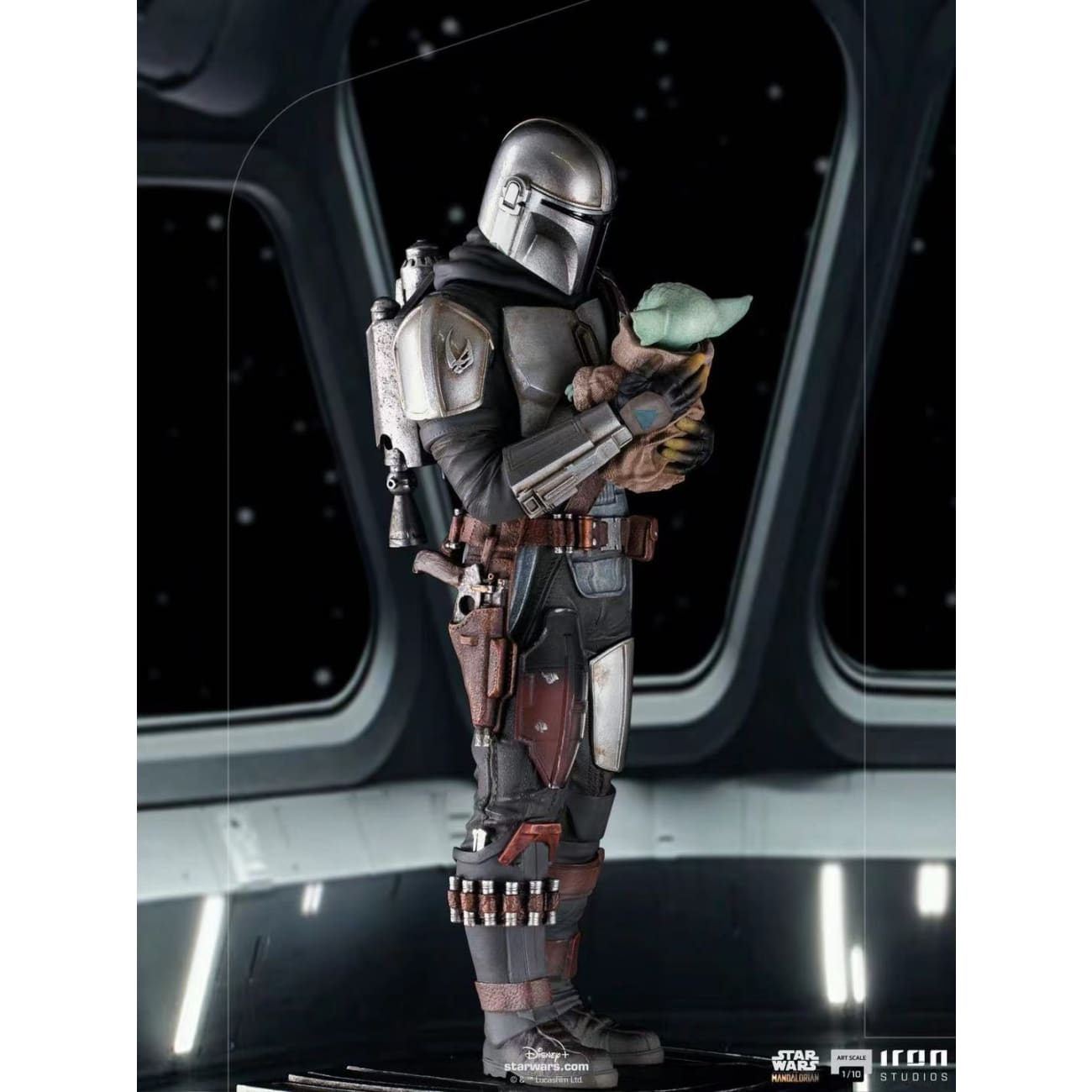 [License] Iron Studios - The Mandalorian and Grogu Art 