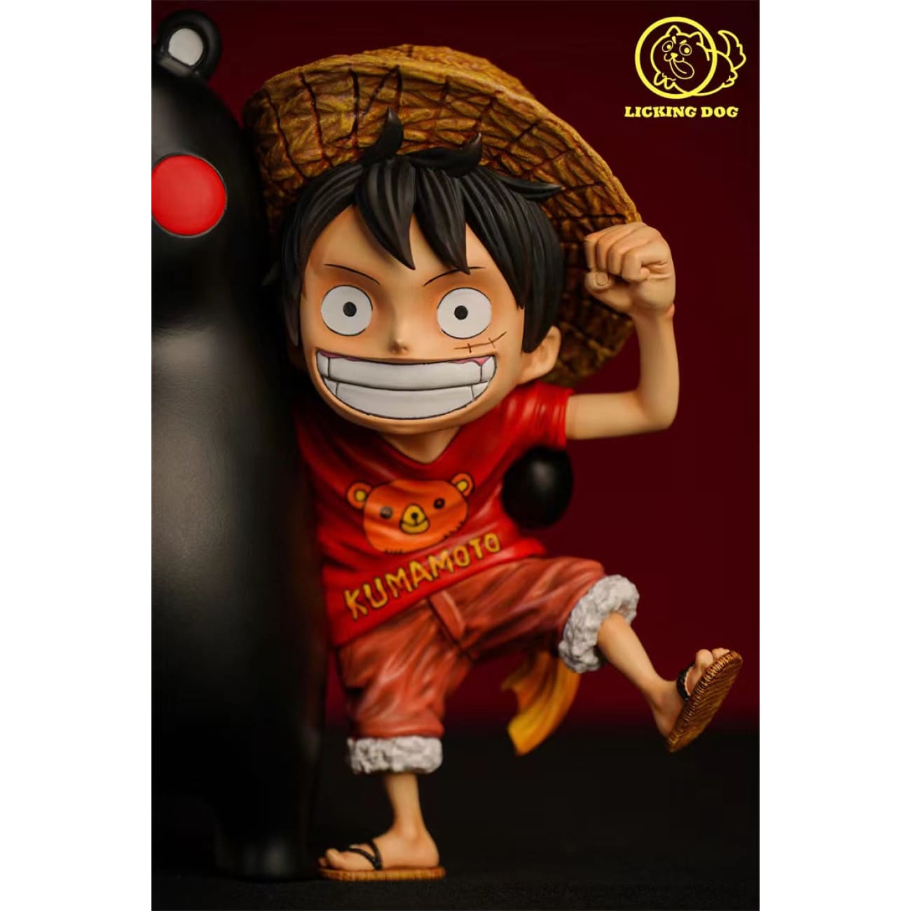 Licking Dog Studio - Kumamon & Monkey D Luffy