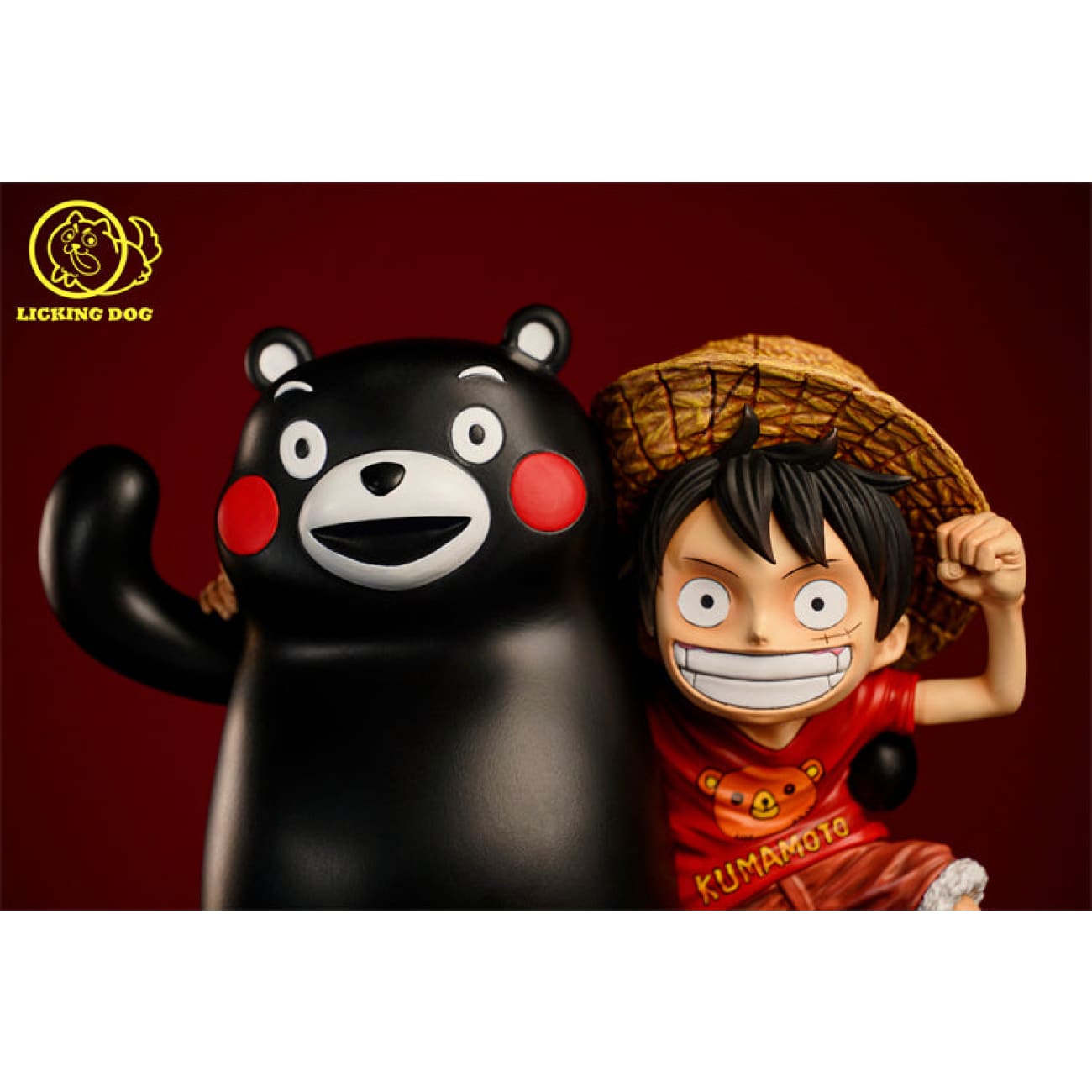 Licking Dog Studio - Kumamon & Monkey D Luffy