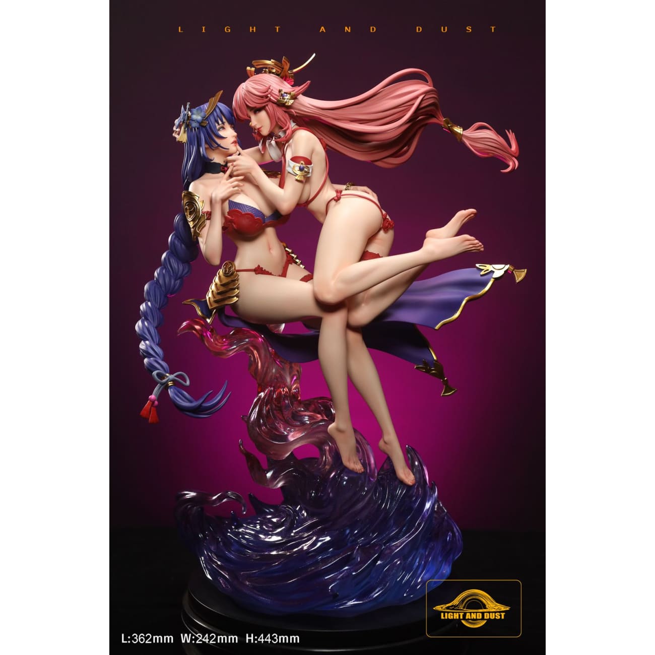 Light and Dust Studio - Yae Miko & Raiden Shogun
