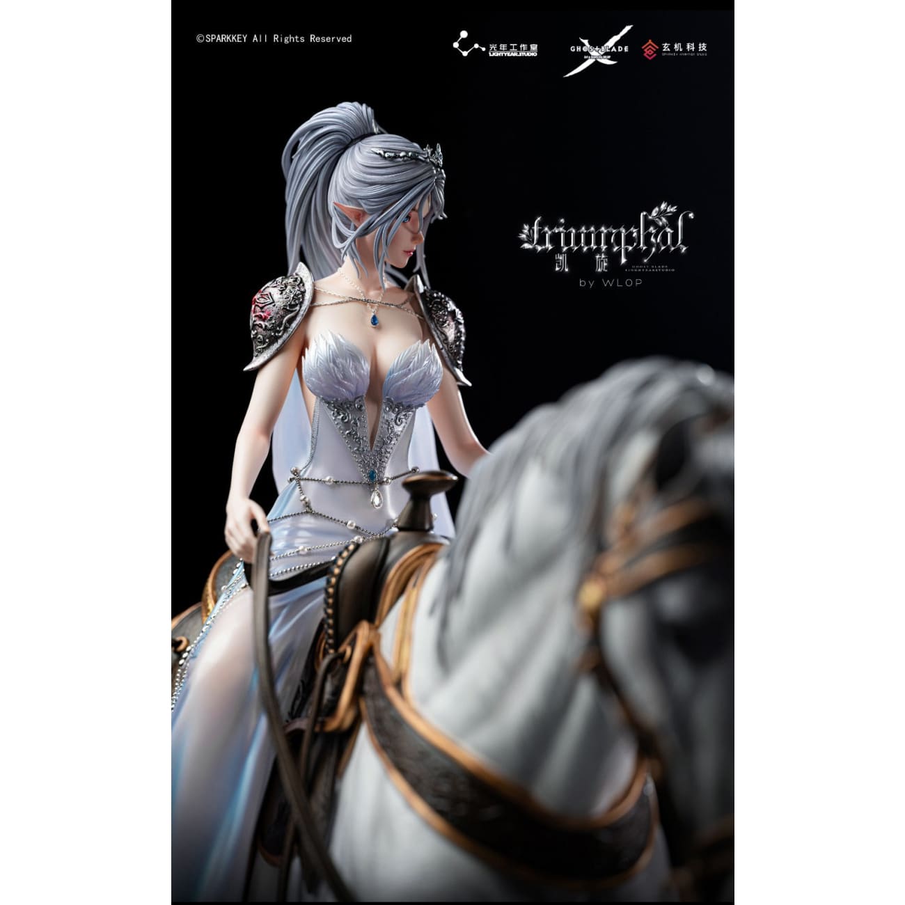 Light Year Studio  X Ghost Blade X Sparkey Animation Studio - Princess Ice / Yan [1/4 Scale]