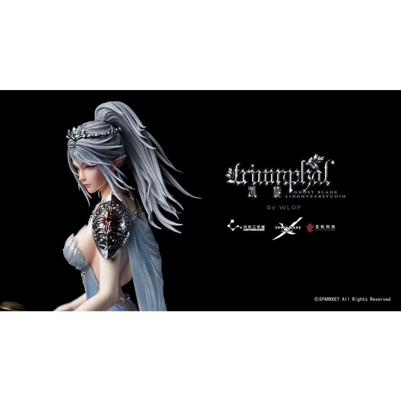 Light Year Studio  X Ghost Blade X Sparkey Animation Studio - Princess Ice / Yan [1/4 Scale]