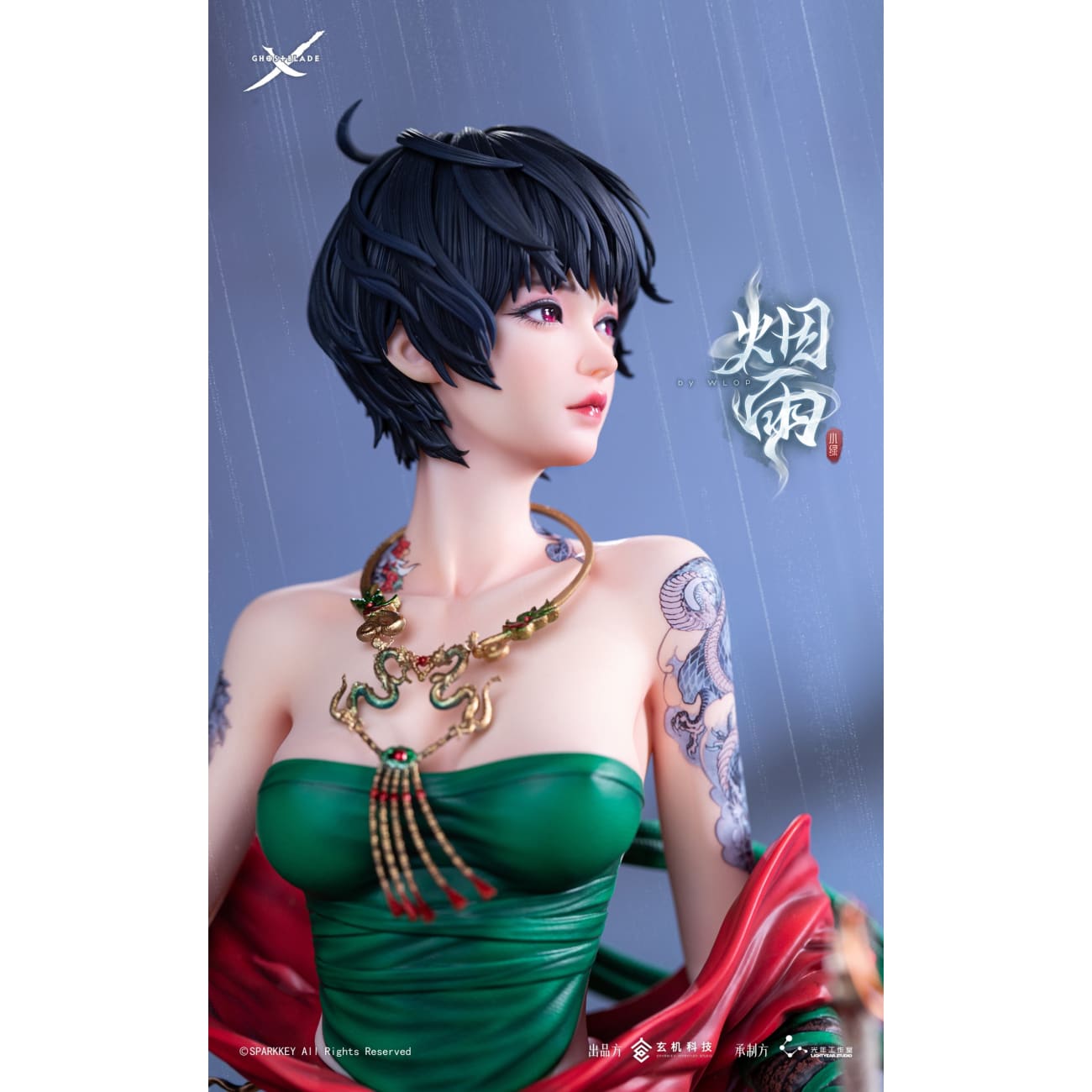 Light Year Studio x Sparkey Animation Studio x WLOP - Jade (Misty Rain) [Licensed]