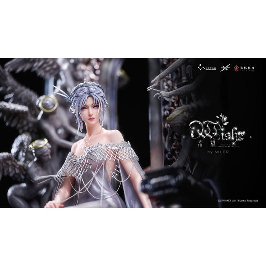 Light Year Studio X Sparkey Animation Studio X WLOP - Princess Yan Haiqin /Princess Ice / Yan/ Glace on Throne
