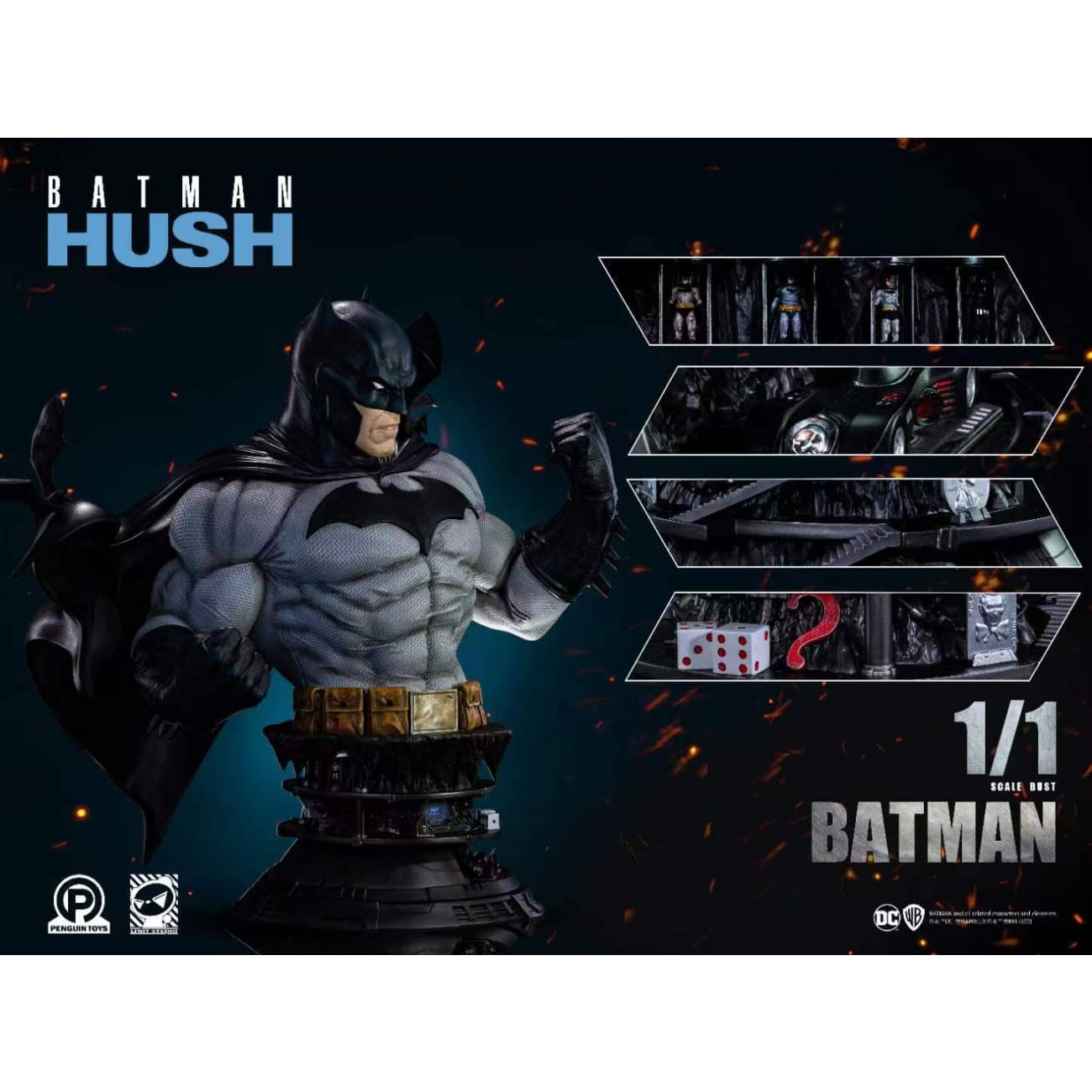 Limit Studio x Penguin Toys - Batman Hush Bust