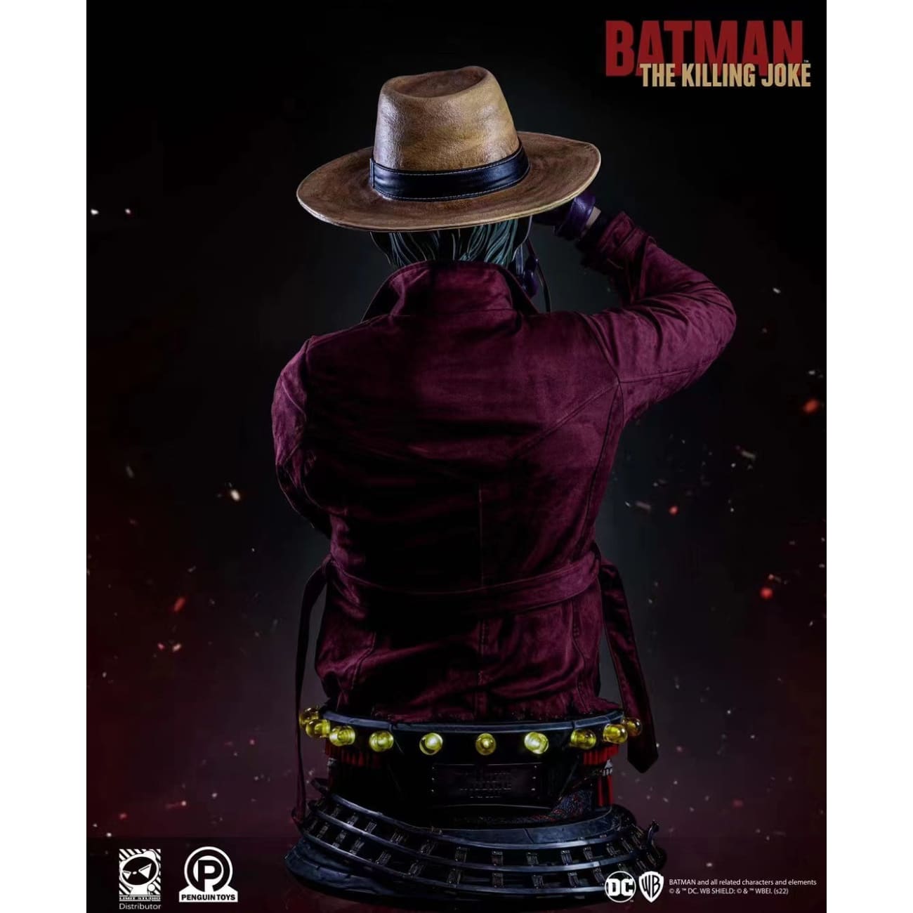 Limit Studio X Penguin Toys - The Killing Joke - Joker Life-Size Bust [Licensed] 