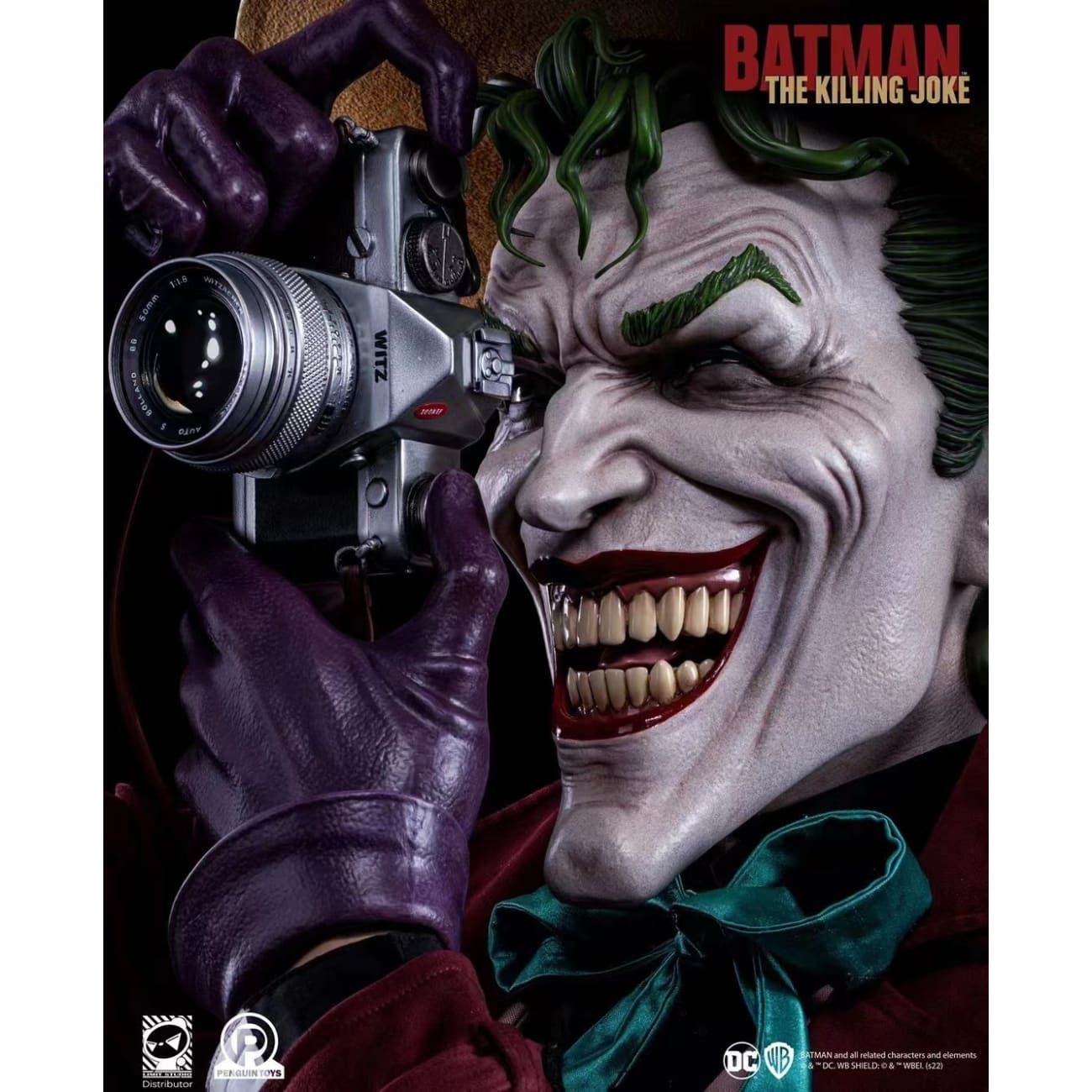 Limit Studio X Penguin Toys - The Killing Joke - Joker Life-Size Bust [Licensed] 