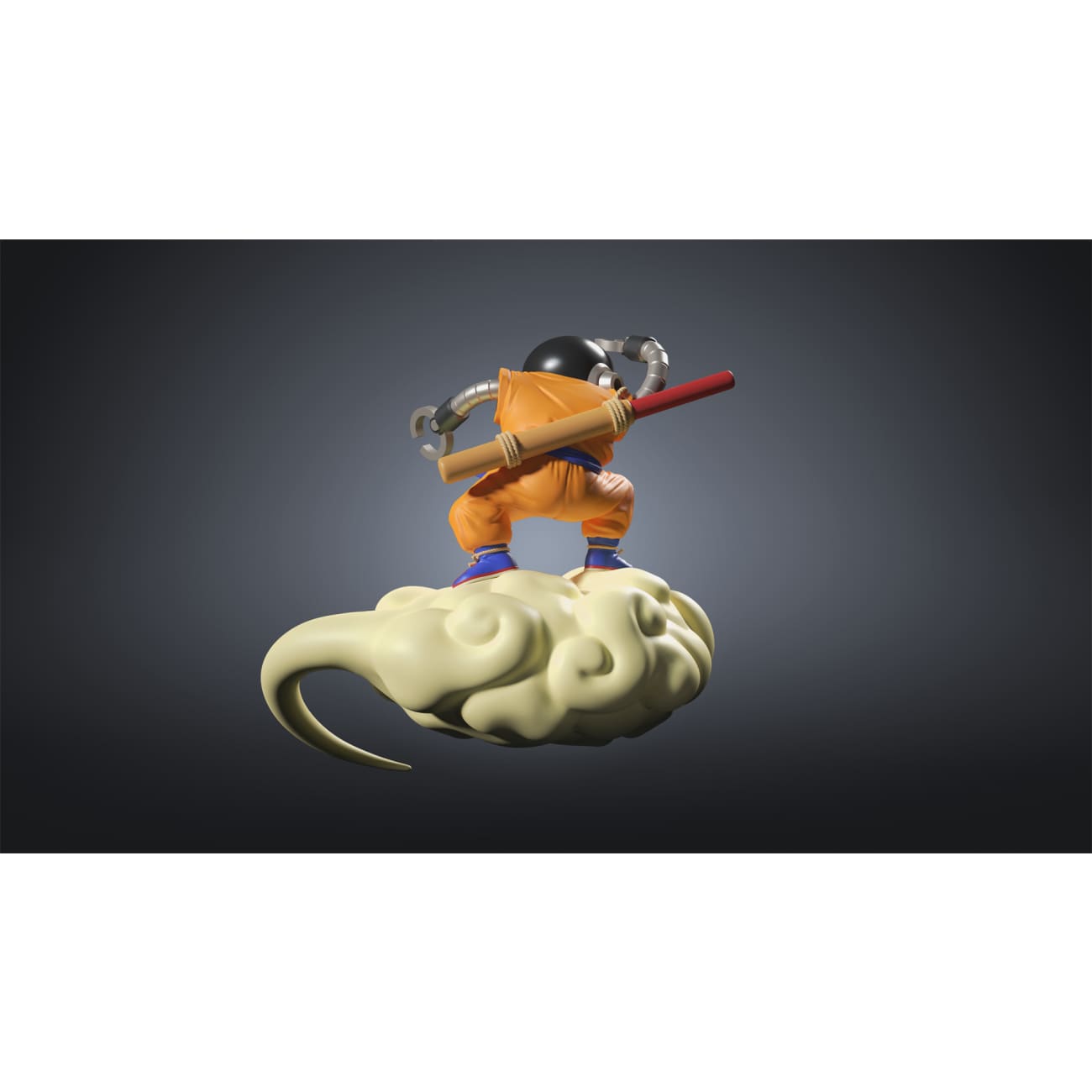 Little Monster Studio - Akira Toriyama Cosplay Riding Cloud Son Goku [2 Variants]