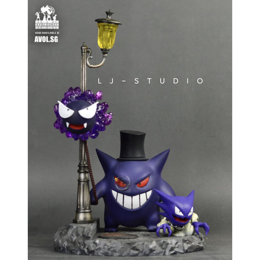 LJ Studio - Gengar; Gastly; Haunter