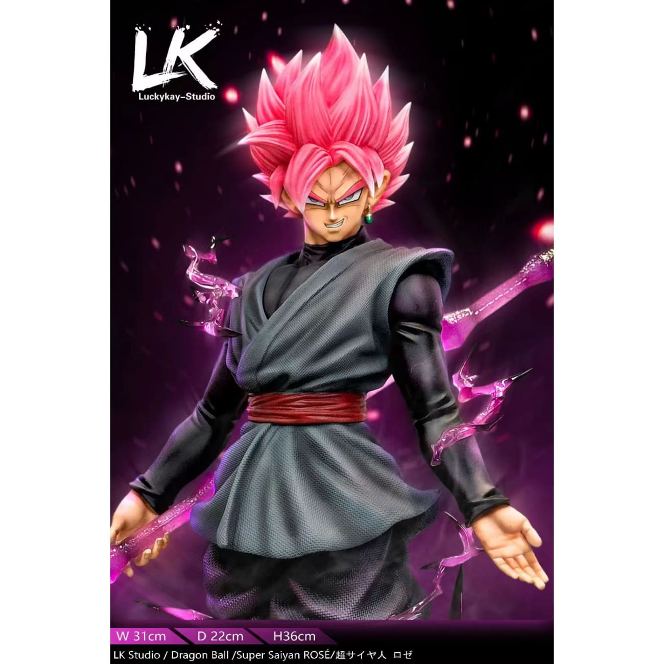 LK Studio / LuckyKay Studio - Super Saiyan Rose Goku Black