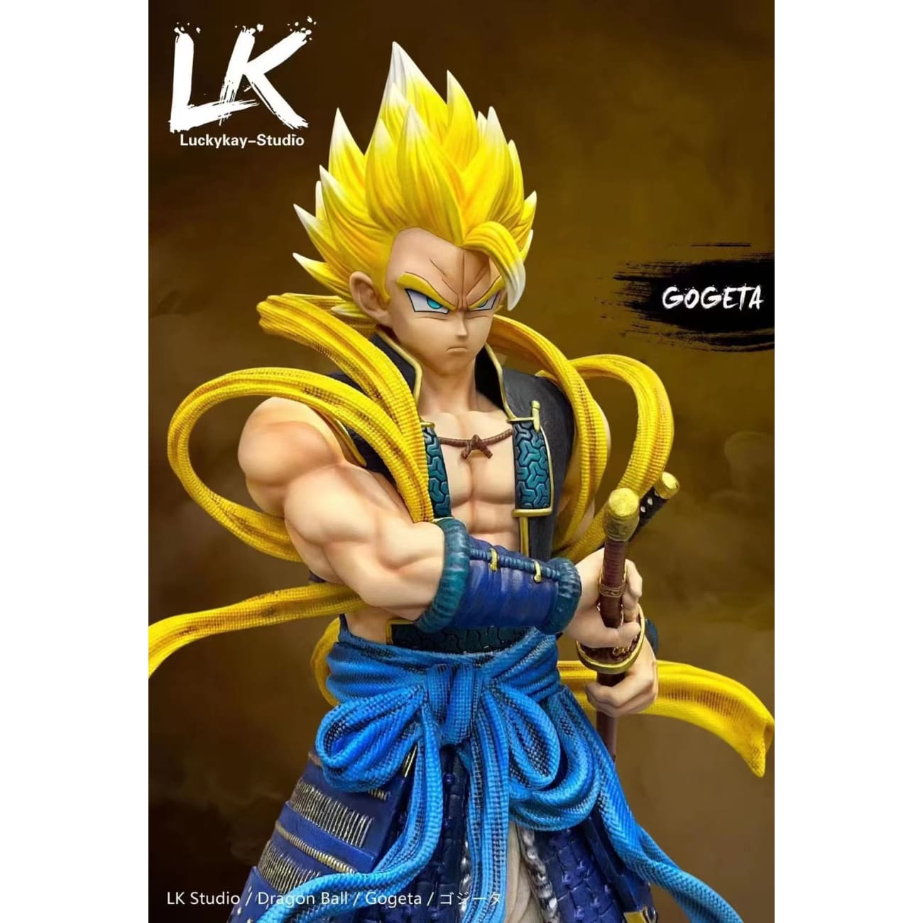 LK Studio - Samurai Gogeta [Yellow Head / Blue Head]
