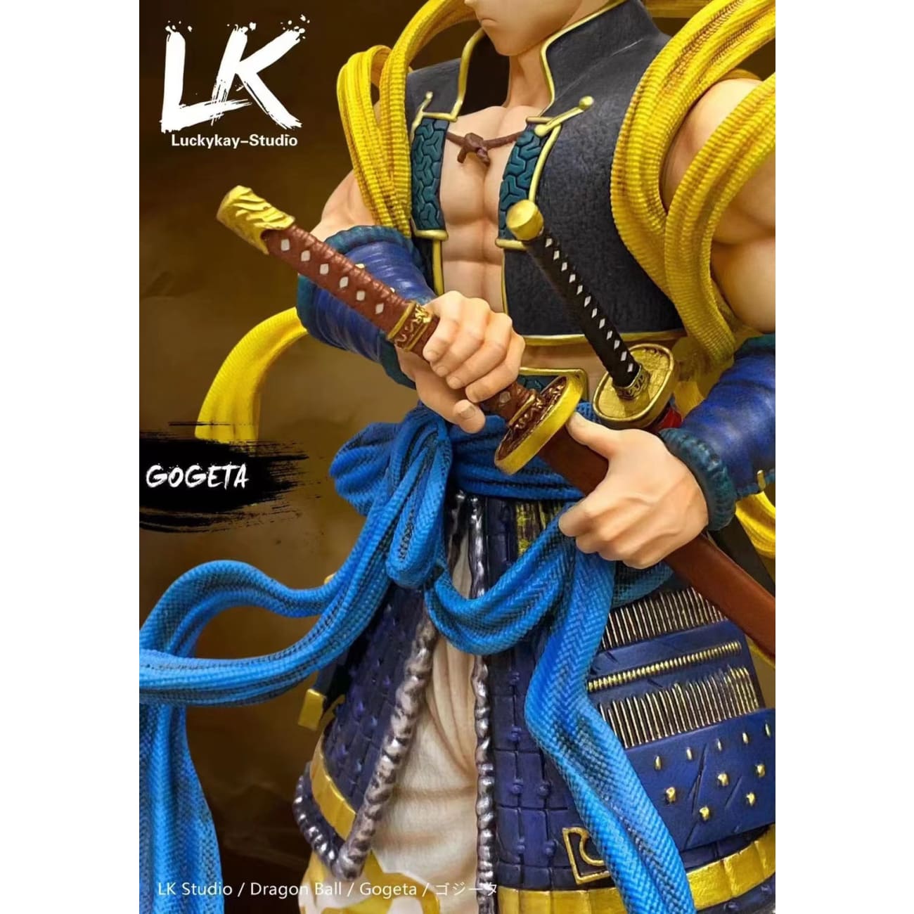LK Studio - Samurai Gogeta [Yellow Head / Blue Head]