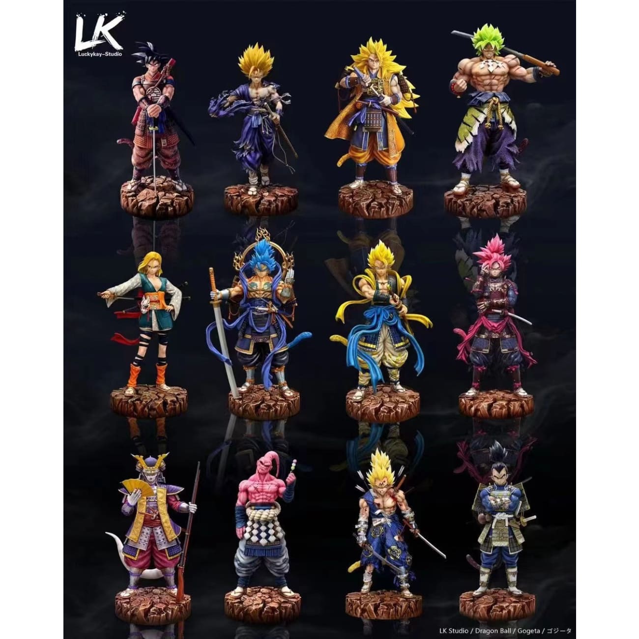 LK Studio - Samurai Gogeta [Yellow Head / Blue Head]