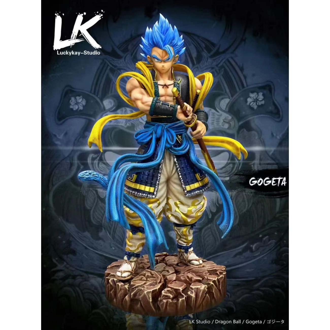 LK Studio - Samurai Gogeta [Yellow Head / Blue Head]