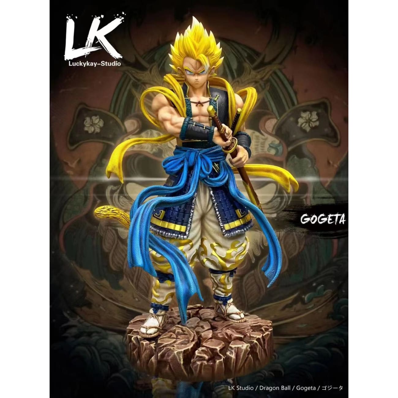 LK Studio - Samurai Gogeta [Yellow Head / Blue Head]