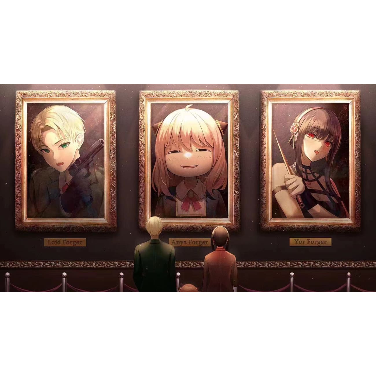 Loid Forger / Anya Forger / Yor Forger Poster Frame
