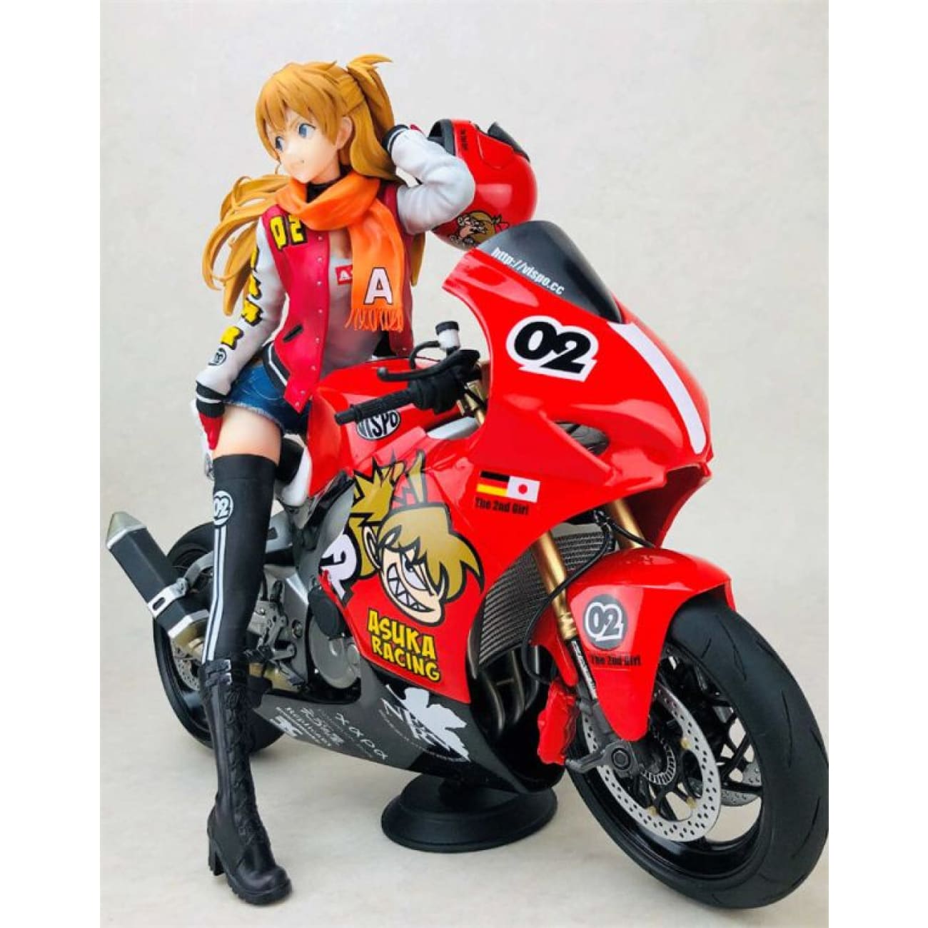 Long Jing Shi Studio - Motorcycle Asuka Langley Soryu/ Motorcycle Rei Ayanami