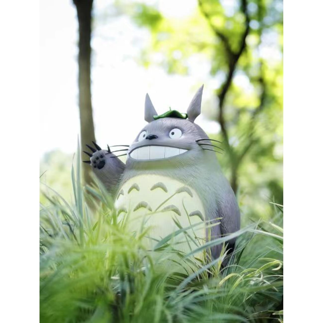 Long Miao Studio - Beckoning Totoro