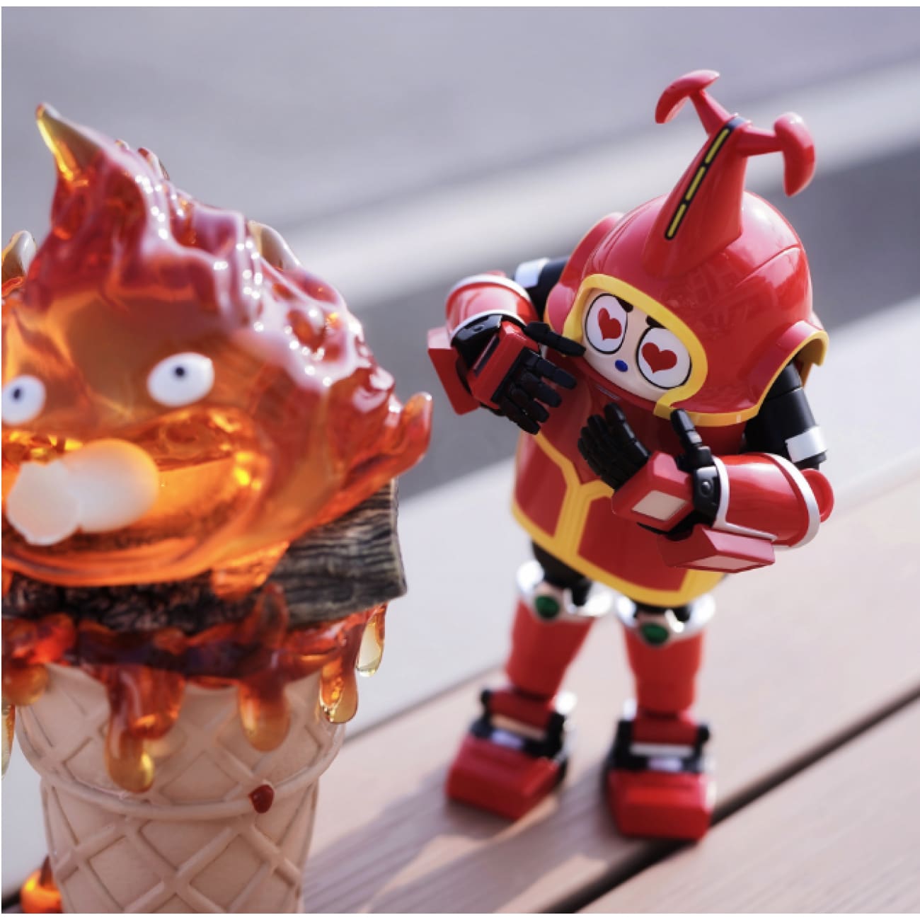 Long Miao Studio - Calcifer Ice Cream [2 Variants]