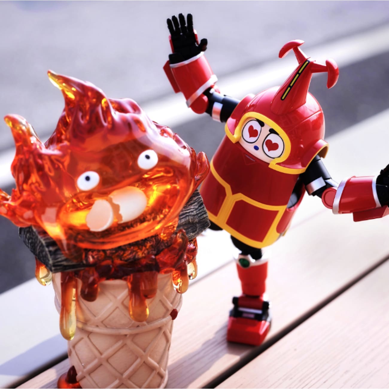 Long Miao Studio - Calcifer Ice Cream [2 Variants]