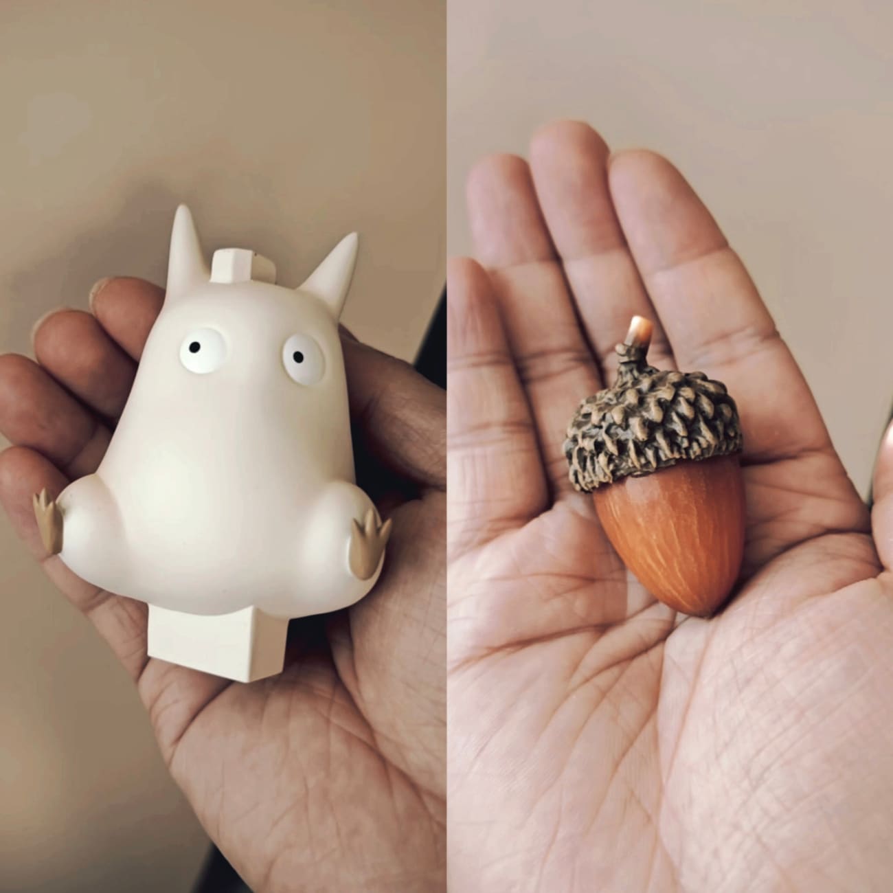 Long Miao Studio - Moving Acorn Chibi Totoro