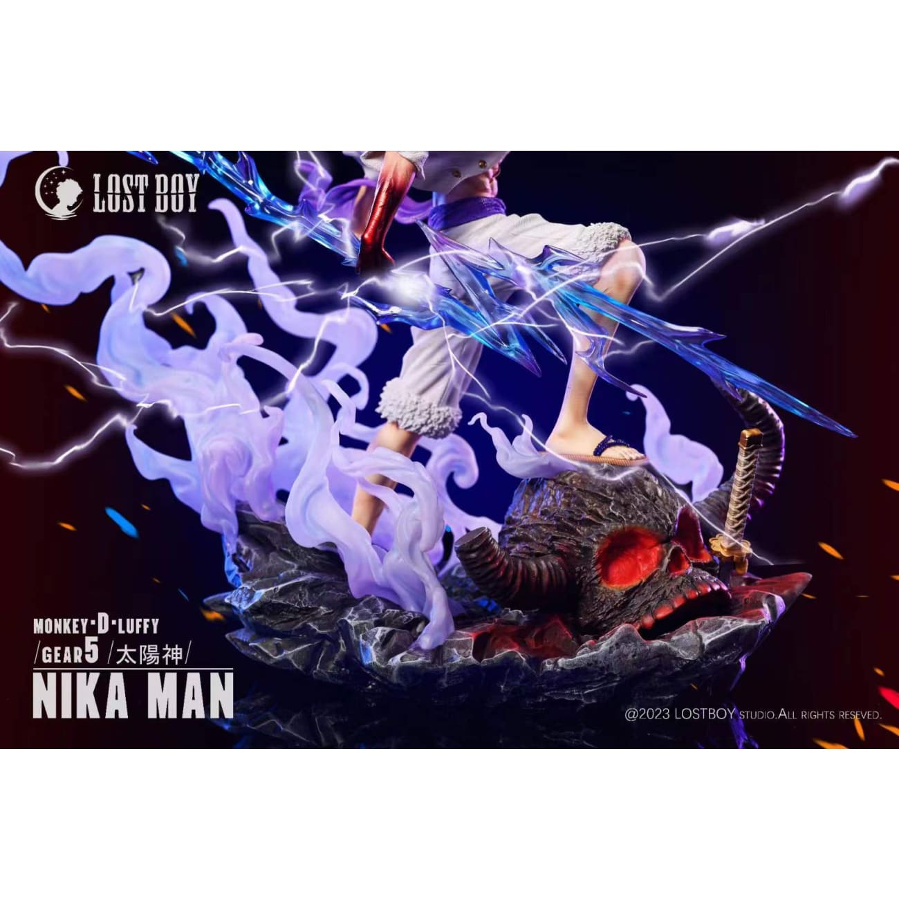 Lost Boy Studio - Sun God Nika Luffy Gear 5