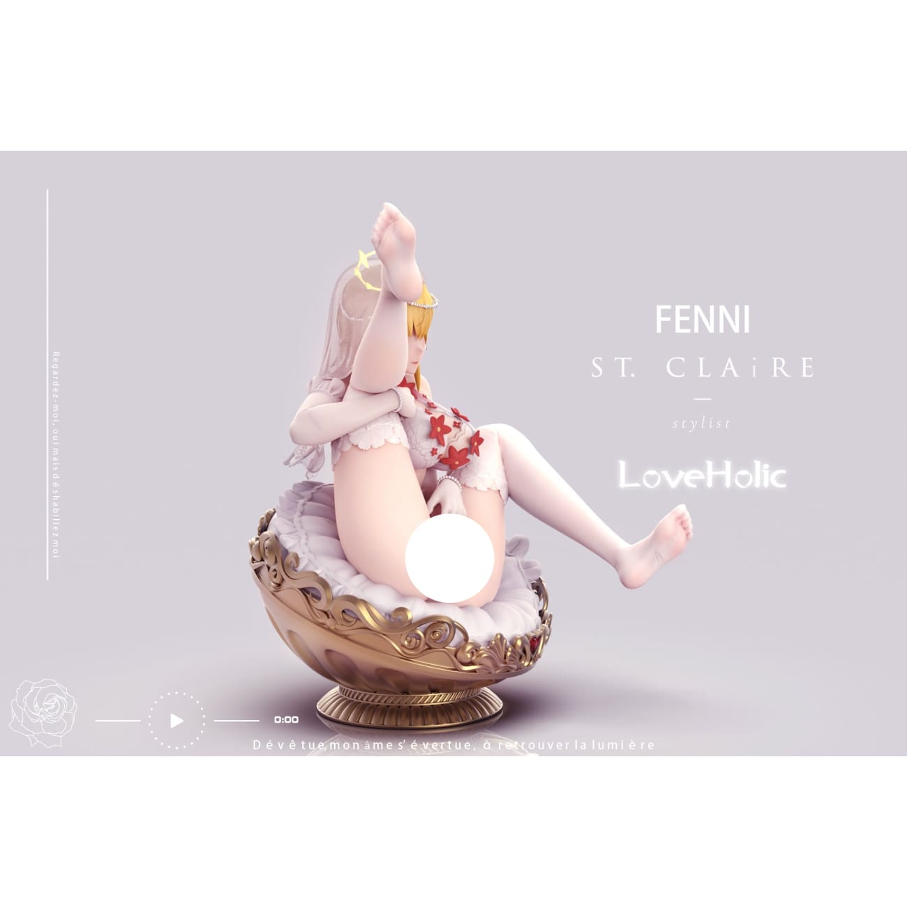 LoveHolic Studio - Wedding Dress Fenny Golden [2 Variants]