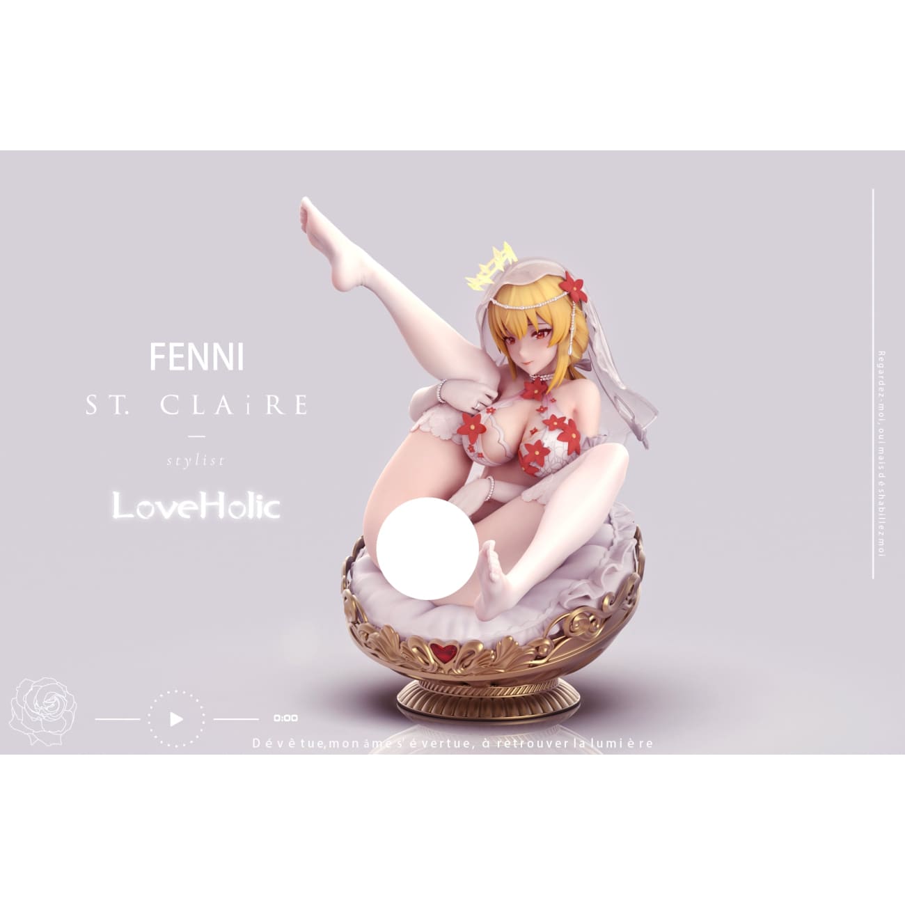 LoveHolic Studio - Wedding Dress Fenny Golden [2 Variants]
