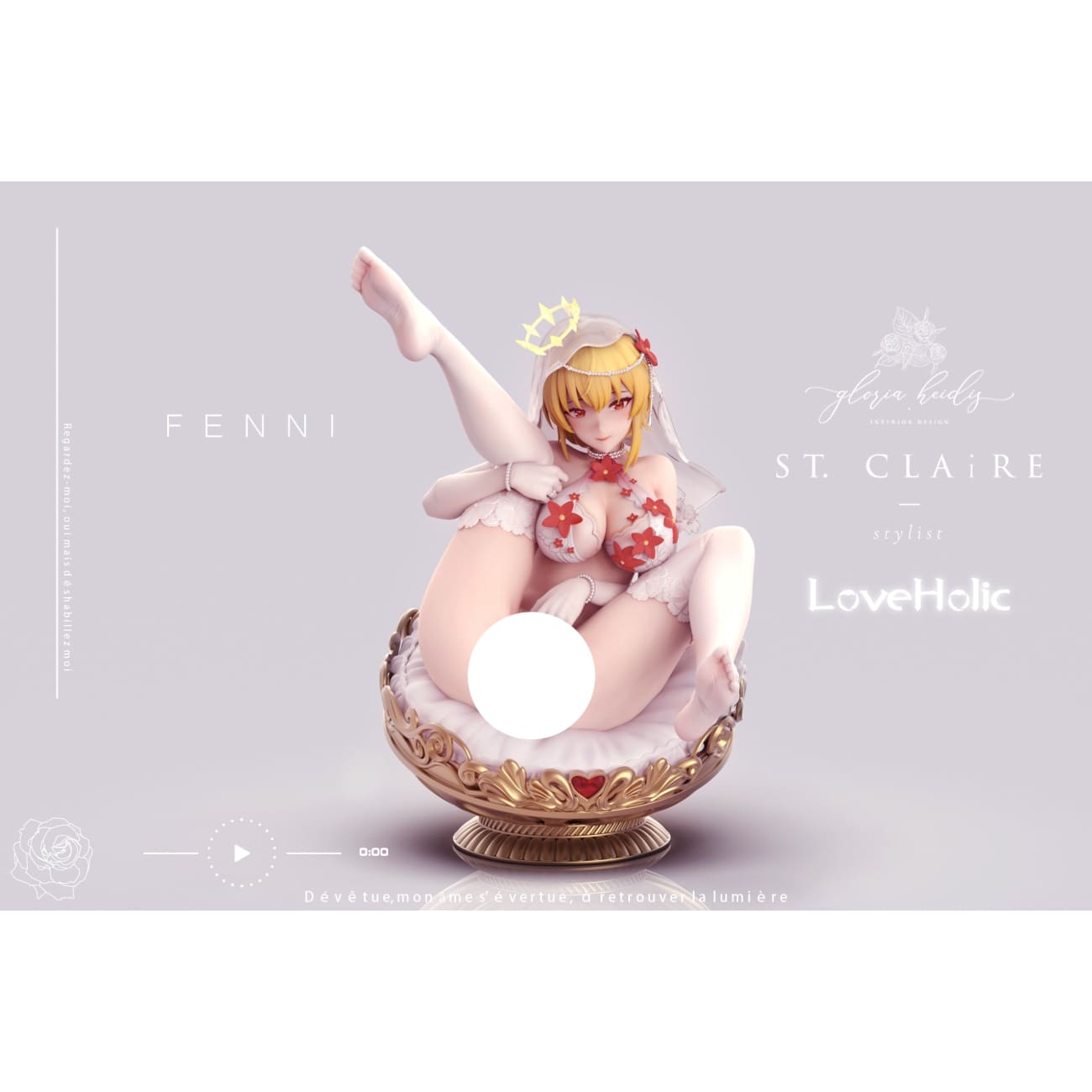 LoveHolic Studio - Wedding Dress Fenny Golden [2 Variants]
