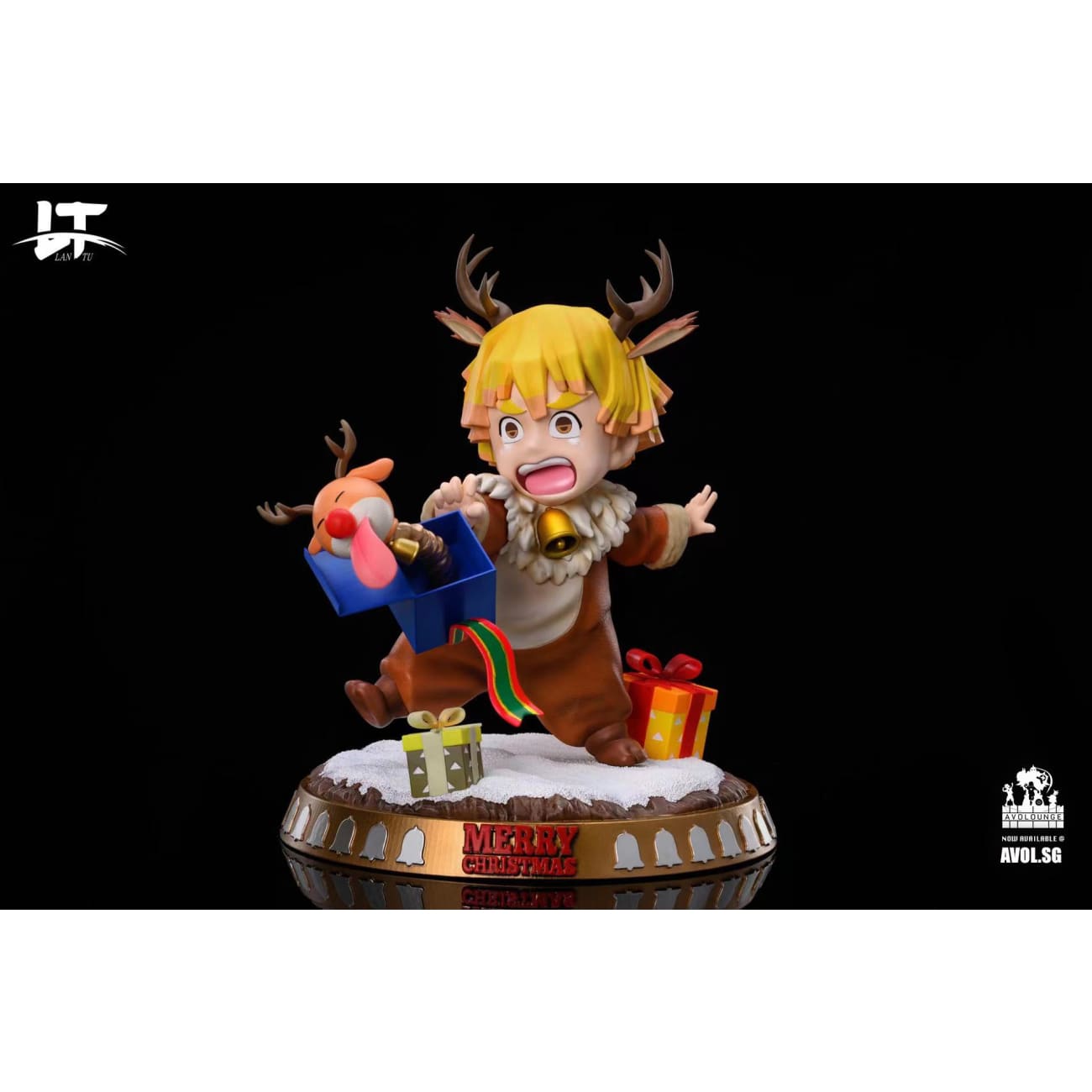 Lt Studios - Zenitsu as Red Nose Reindeer [sd / Large]