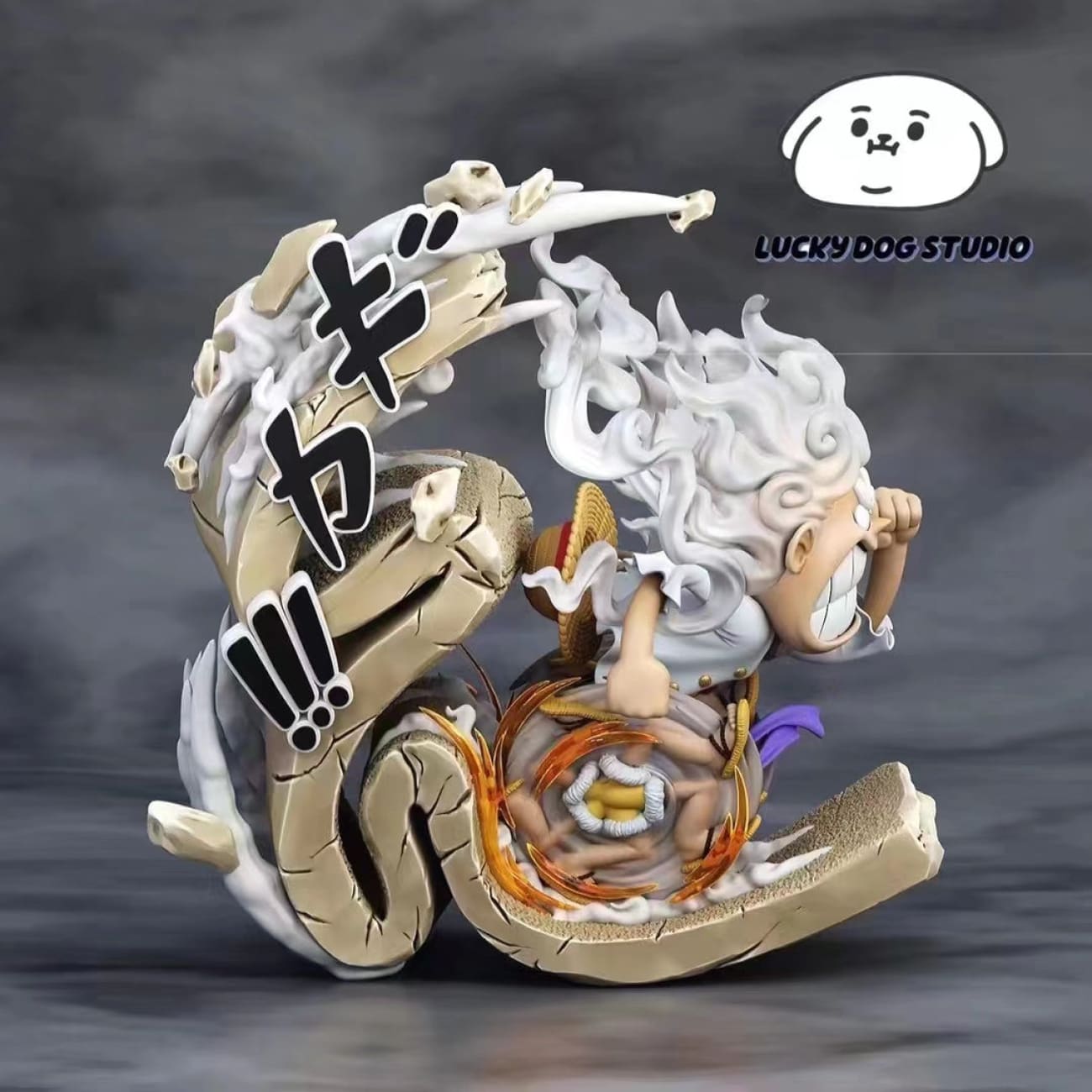 Lucky Dog Studio - Hot Wheel Nika Luffy [Red / White] 