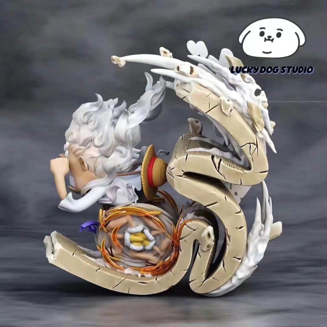 Lucky Dog Studio - Hot Wheel Nika Luffy [Red / White] 