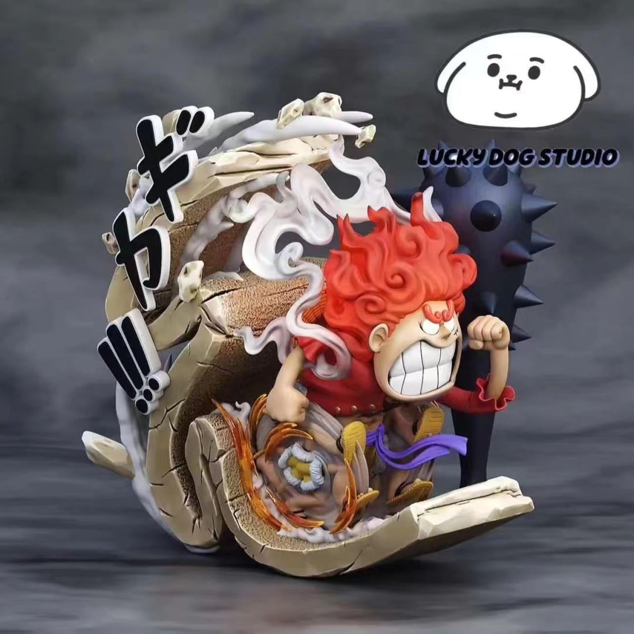 Lucky Dog Studio - Hot Wheel Nika Luffy [Red / White] 