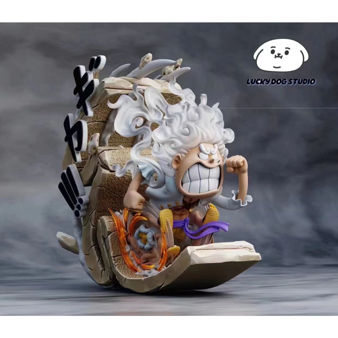 Lucky Dog Studio - Hot Wheel Nika Luffy [Red / White] 