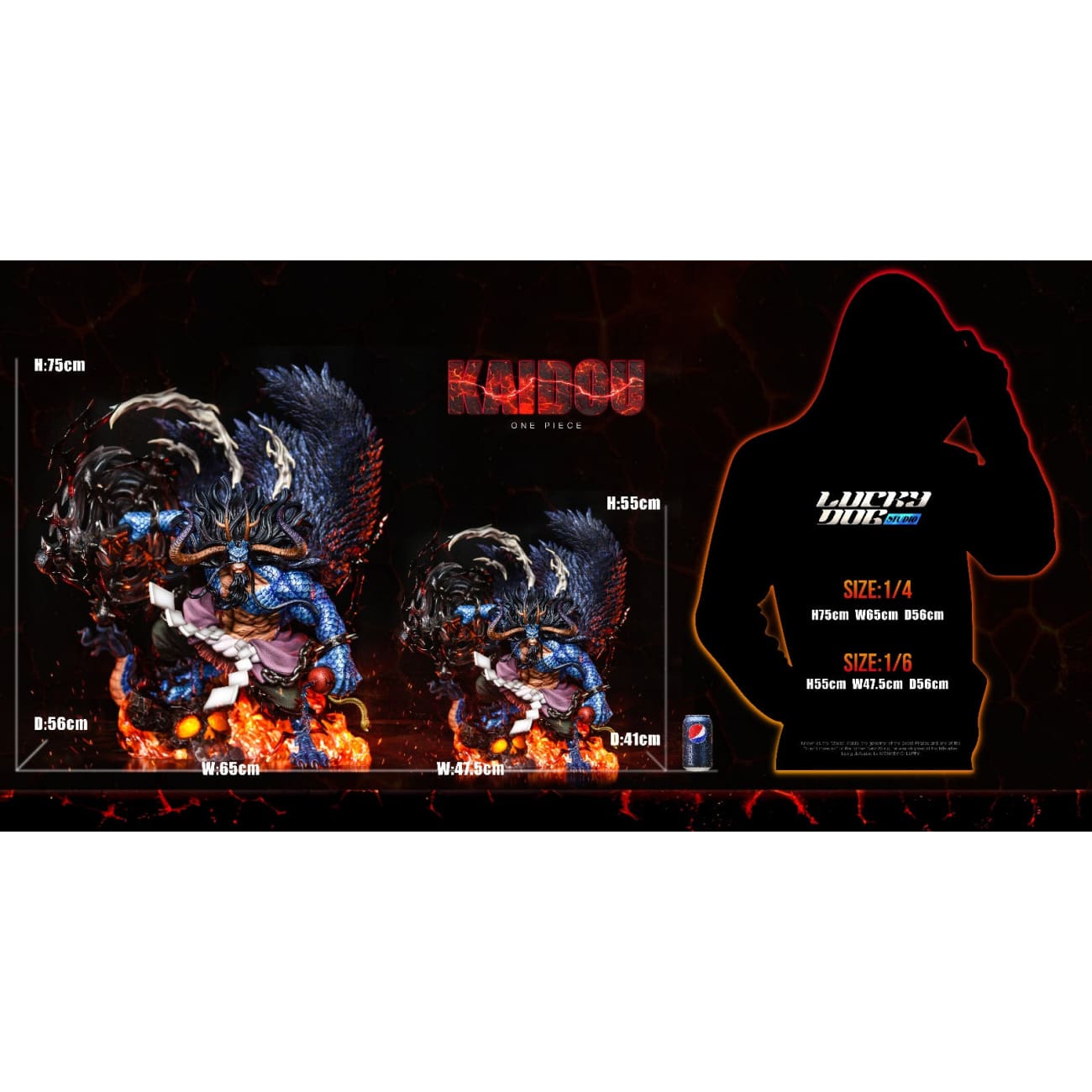 Lucky Dog Studio - Human Beast Kaido [2 Variants]