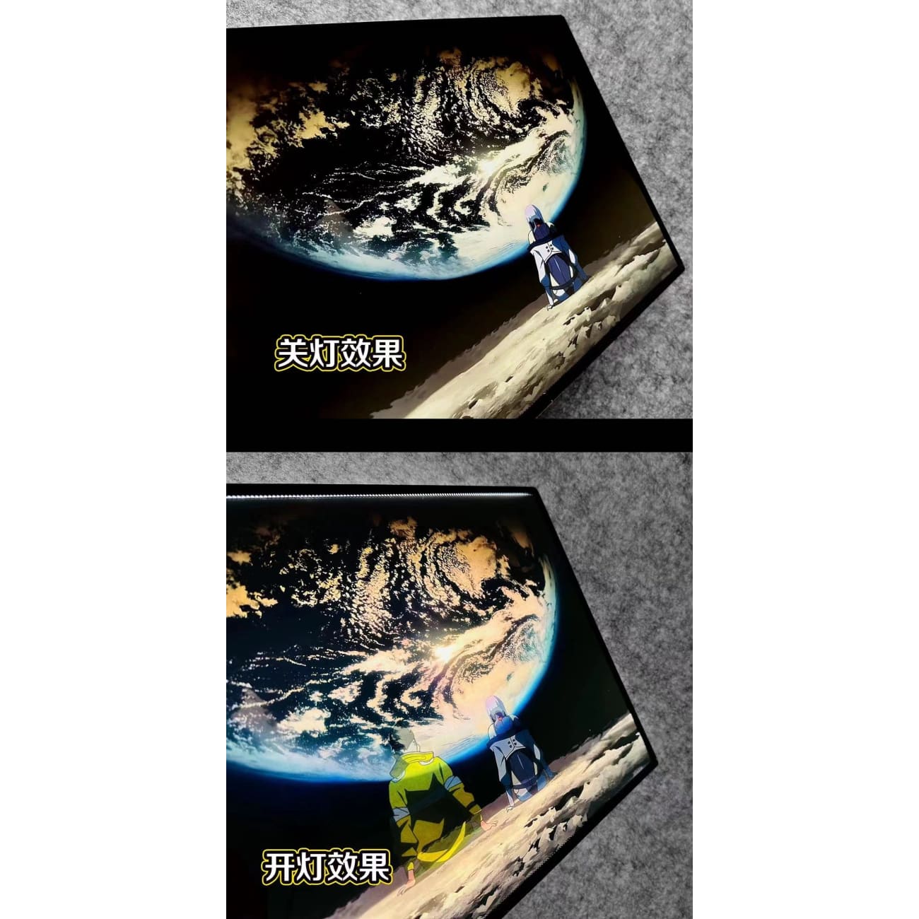 Lucy/ Lucyna Kushinada & David Martinez Go To The Moon Together LED Decorative Painting [2 Variants]