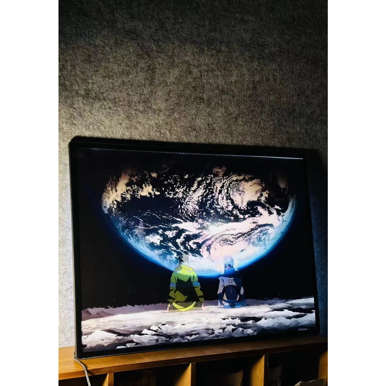 Lucy/ Lucyna Kushinada & David Martinez Go To The Moon Together LED Decorative Painting [2 Variants]