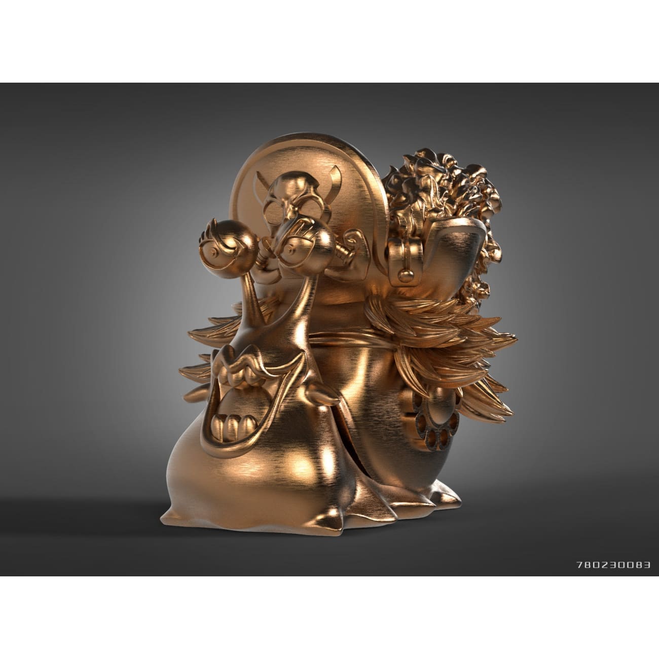LX Studio - Golden Den Den Mushi Four Emperors Big Mom Charlotte Linlin [2 Variants]