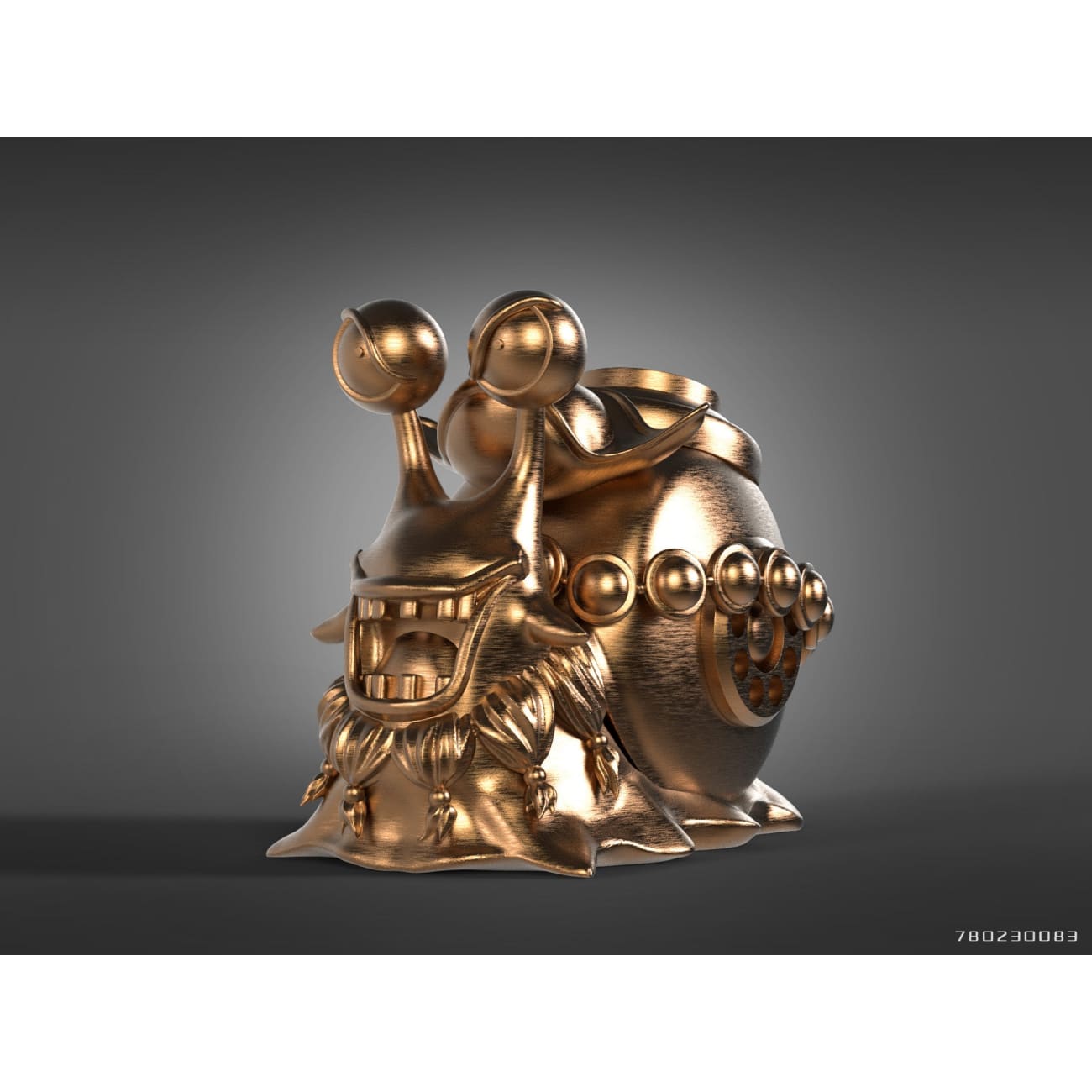 LX Studio - Golden Den Den Mushi Four Emperors Blackbeard Marshall D Teach [2 Variants]