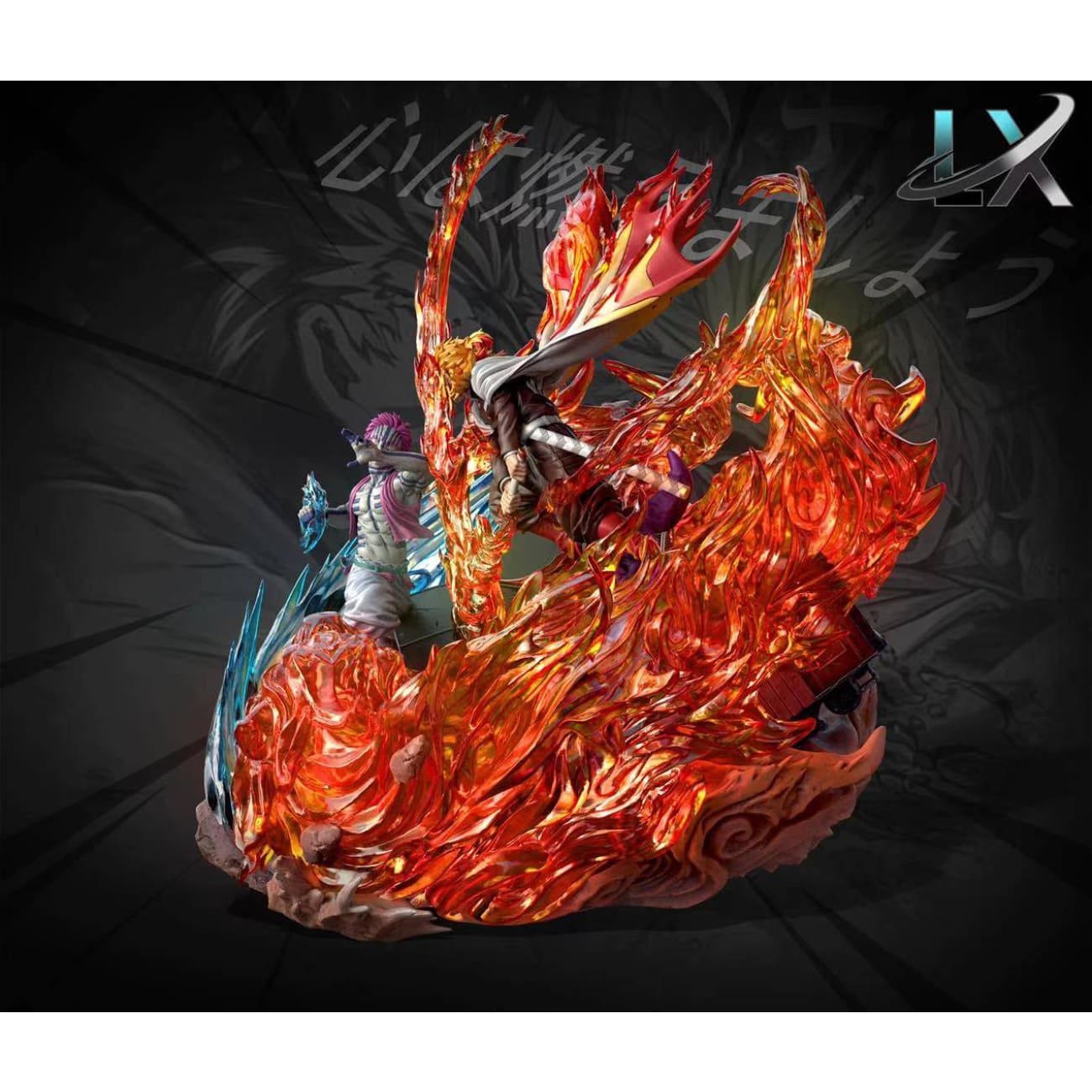 LX Studio - Rengoku Kyojuro Vs Akaza [1/6 scale]