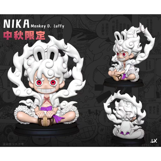 LX Studio - Sun God Nika Luffy Gear 5 Chibi Ver. 