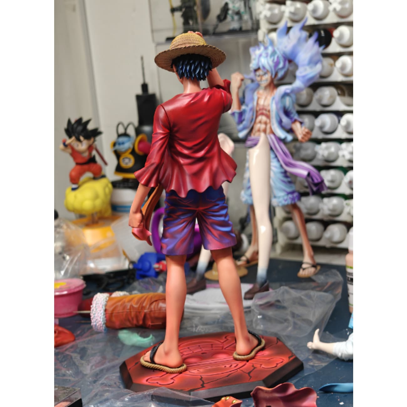 LX Studio x Ba Bei Jing Studio - Monkey D. Luffy Pressing Hat [4 Variants]