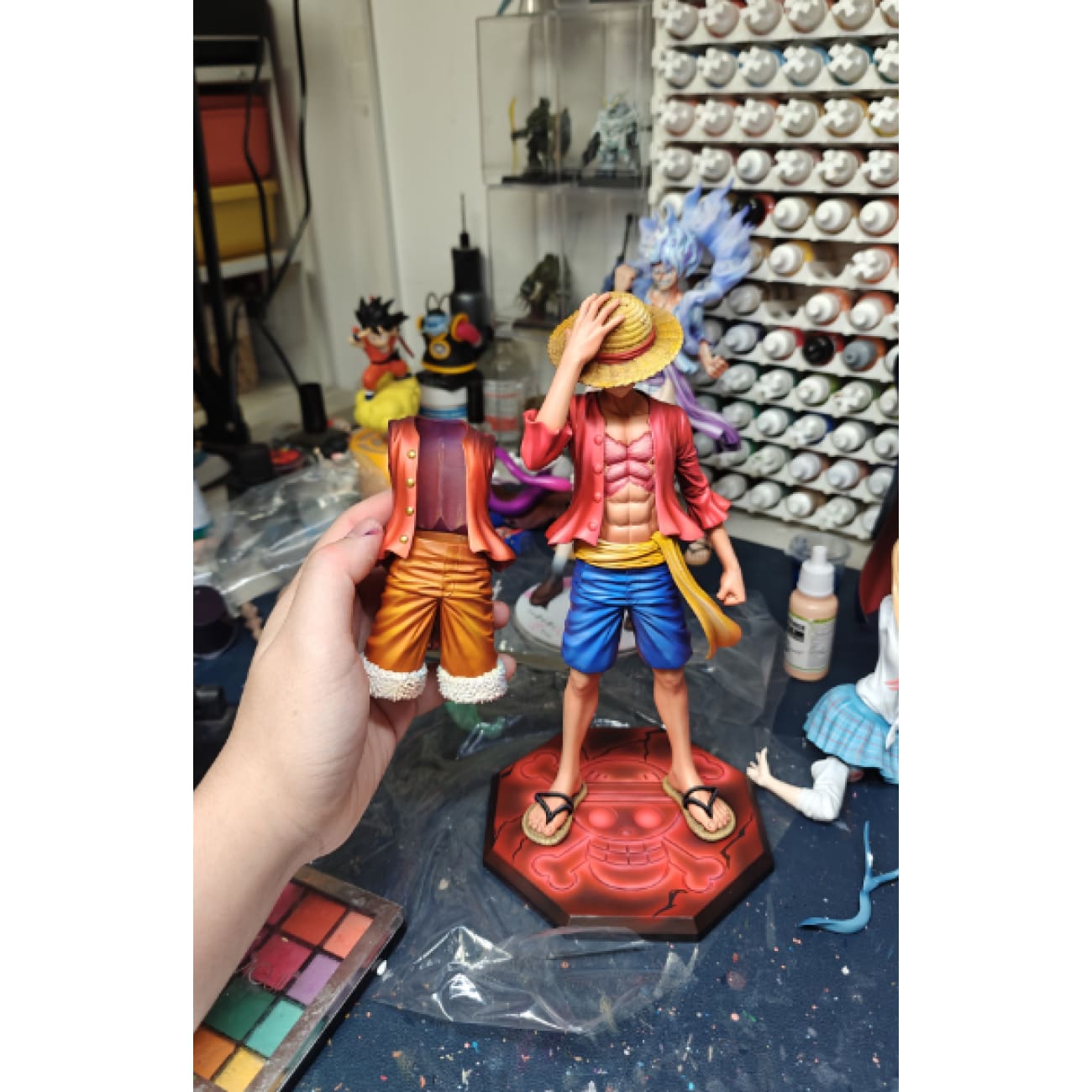 LX Studio x Ba Bei Jing Studio - Monkey D. Luffy Pressing Hat [4 Variants]