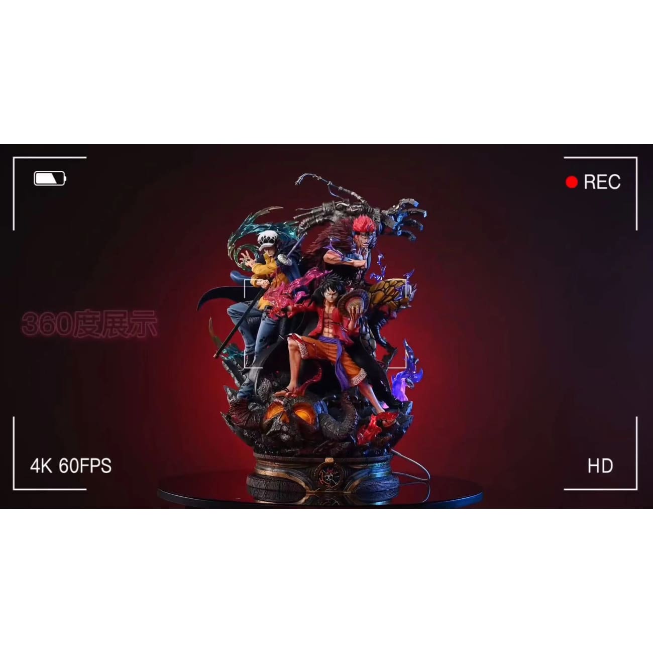 LX Studios - Three Captain [Monkey D. Luffy ,Trafalgar D. Water Law & Eustass Kid]