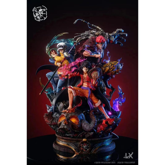 LX Studios - Three Captain [Monkey D. Luffy ,Trafalgar D. Water Law & Eustass Kid]