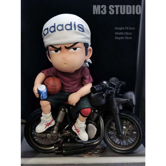 M3 Studio - Hisashi Mitsui Sitting On Motorcycle